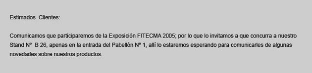 InfoArena n°02 - Exposición Fitecma 2005