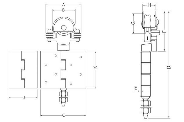 Diagrama Carro Art. 340 para Portón de Garage