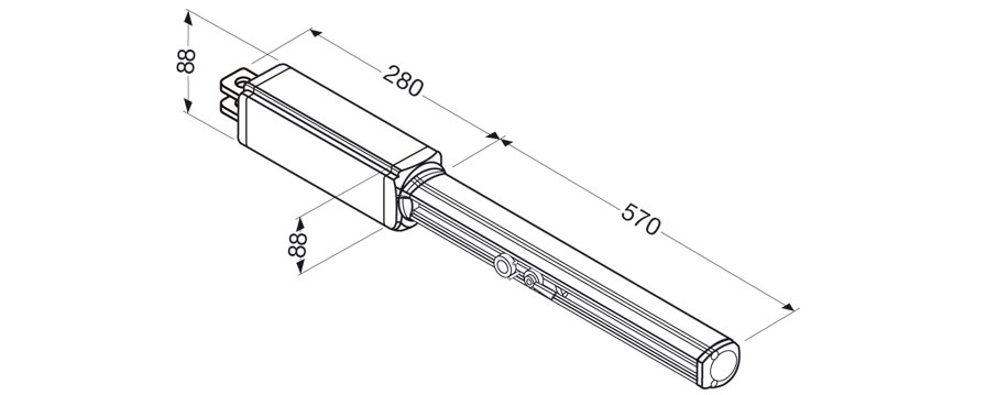 Sistema Batiente AX-222